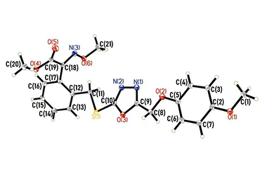 Synthesis, Crystal Structure and DFT Calculation of 2-Methoxyimino Phenylacetate Derivatives Containing 1,3,4-Oxadiazole Ring 2011-3292